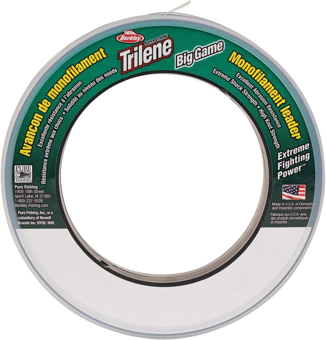 Berkley Trilene Big Game clear monofilament
